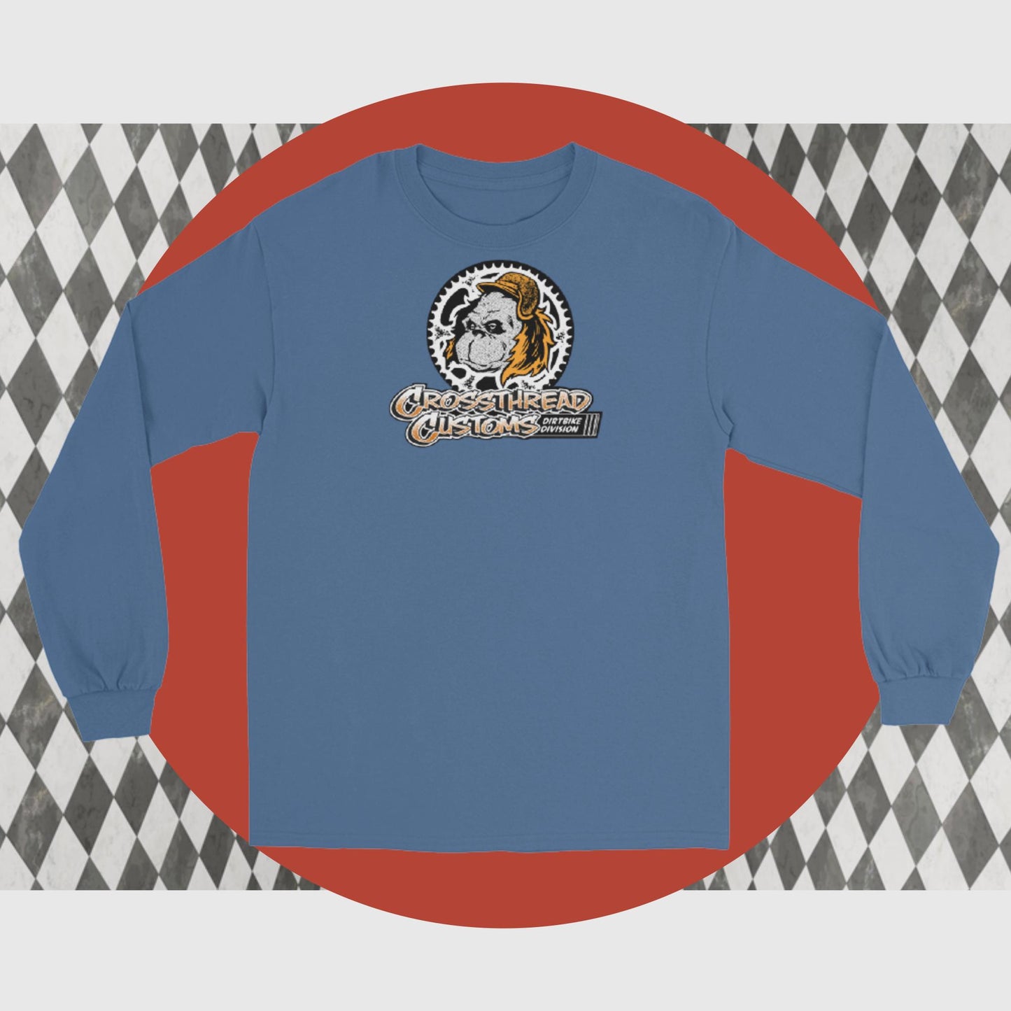 A CrossThread Customs DirtBike Division long sleeves shirts