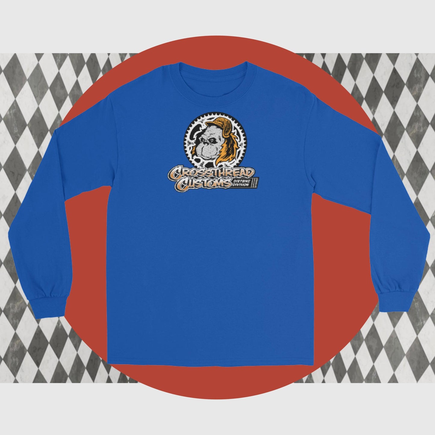 A CrossThread Customs DirtBike Division long sleeves shirts